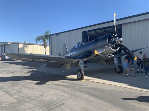 Planes Of Fame Air Museum Chino Ca The Gentleman Sitting In Blue