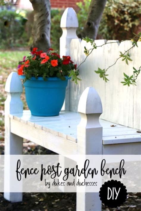 16 Amazing Diy Projects That Make Use Of Repurposed Fence Posts