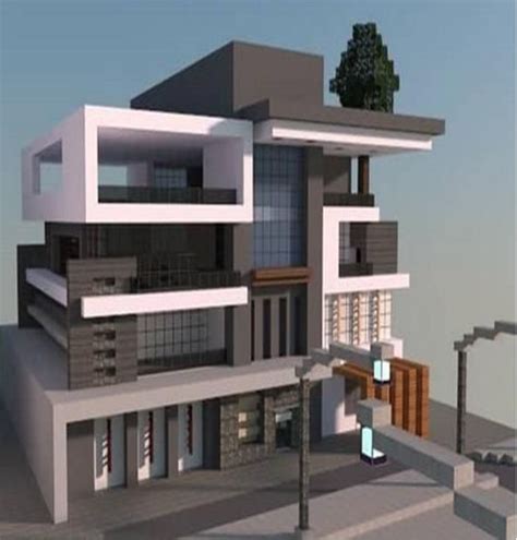 Modern House Exterior Minecraft Modern Houses