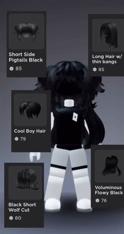 Hair Combo By Kittydrooll In 2021 Cool Avatars Roblox Roblox