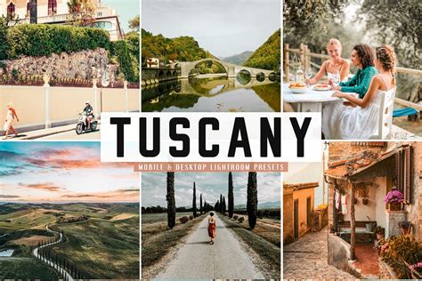 Editing is essential if you want to get those perfect images we all strive for. Tuscany Lightroom Presets Pack - Creativemarket 4751529 ...