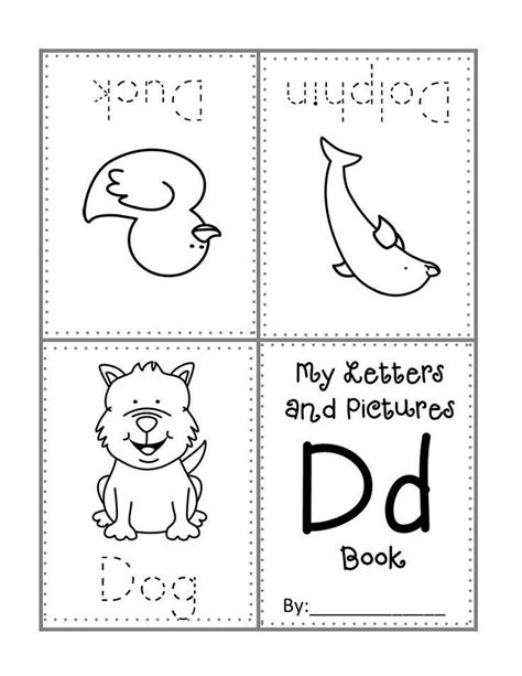 Preschool Alphabet Book Printable Rebecca Mcculloughs Printable