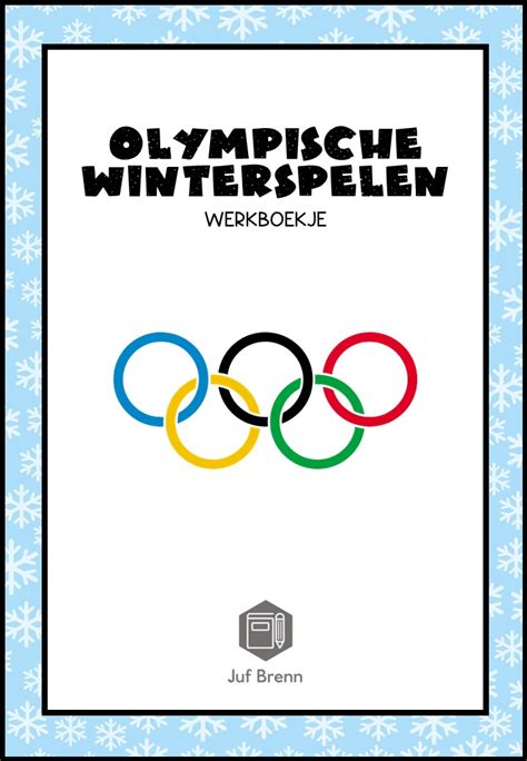 Olympische Winterspelen Werkboekje Groep Werkboekjes Printen Op My