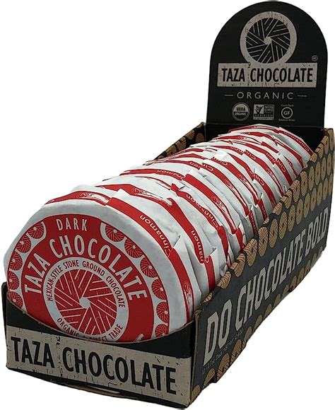 Taza Chocolate Organic Mexicano Disc Dark Chocolate Cinnamon Ounce Count Vegan