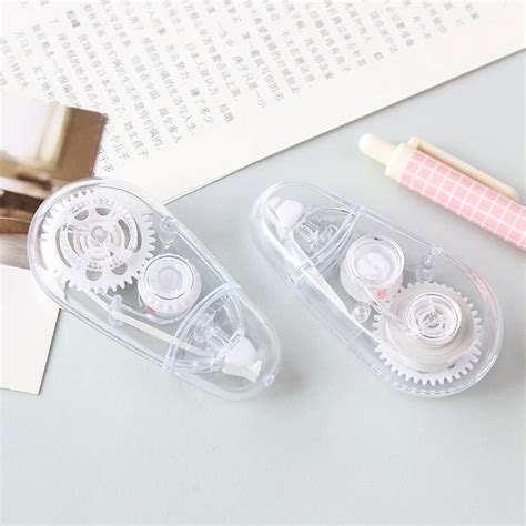 600cm Transparent Cute Correction Tape White Out Tape 1 In Correction
