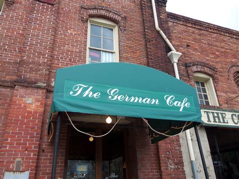 Yum, yum, yum! The German Cafe...Wilmington NC Great place to eat when
