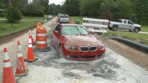 Oh My God Youre Stuck Bmw Stuck In Wet Concrete