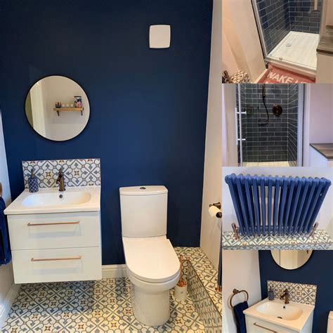 Though this color has been one of the most popular when it comes to bathroom interior design, it had disappeared as metallic is reflective and shiny, which will give a super gorgeous yet edgy makeover to your bathroom. Looking for bathroom inspiration? Try a beautiful blue ...