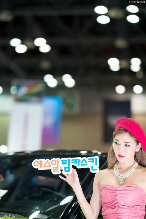 Korean Racing Model Han Ga Eun Seoul Auto Salon 2019