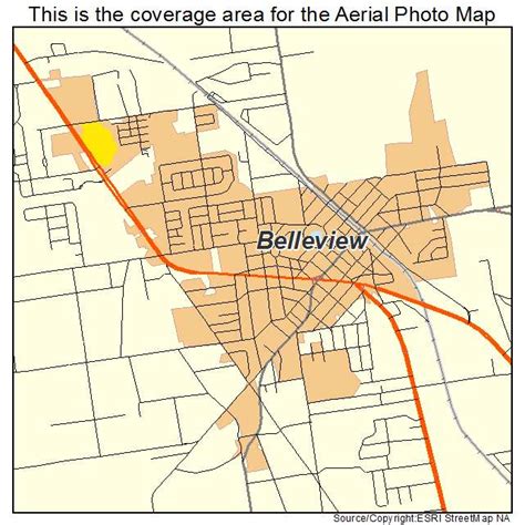 Aerial Photography Map Of Belleview Fl Florida