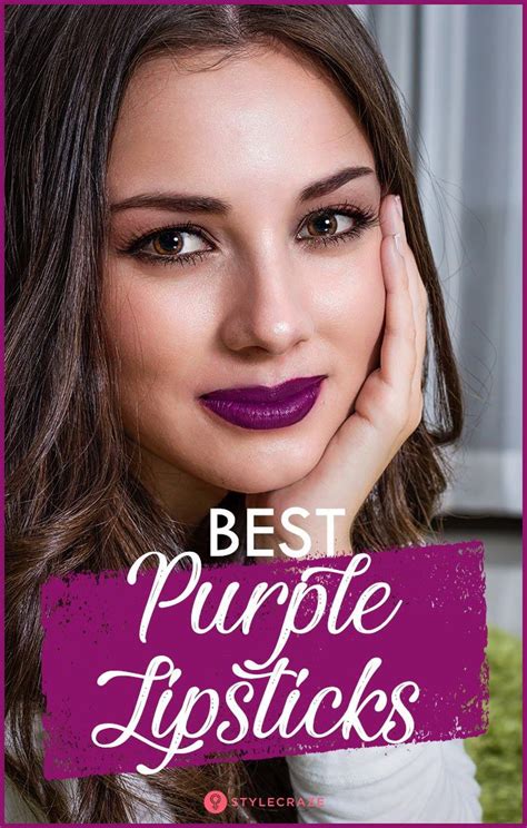 10 Best Purple Lipsticks 2018 Update With Reviews Lip Makeup