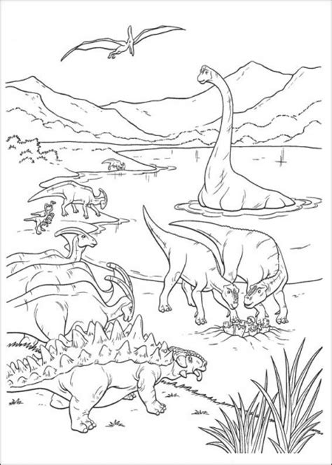 Dinozaury kolorowanki do wydruku dla dzieci z dinozaurami. Dinozaury | Darmowe kolorowanki dla dzieci