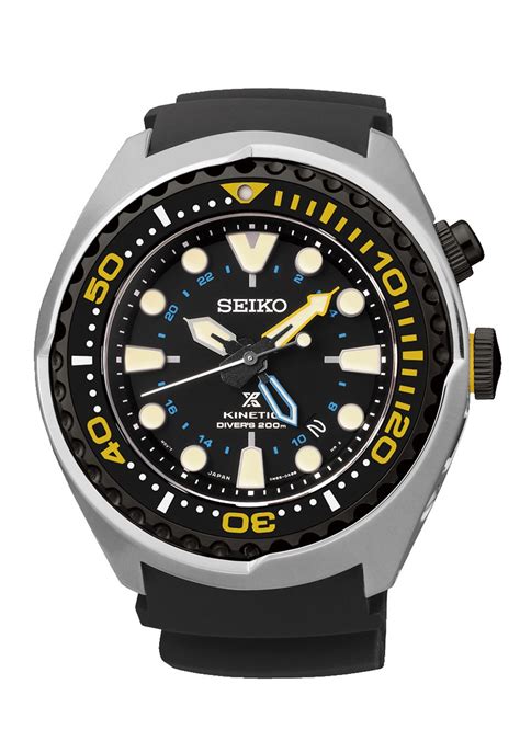 Wo und wann gilt gmt time (greenwich mean time)? Seiko Kinetic GMT Diver´s Herrenuhr SUN021P1 nur 599,00