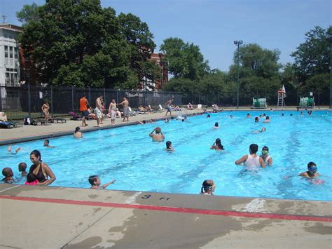 Clear signs and a blue flag are displayed directly on site once a pool is full to capacity. 29 Best Public Swimming Pools in Chicago