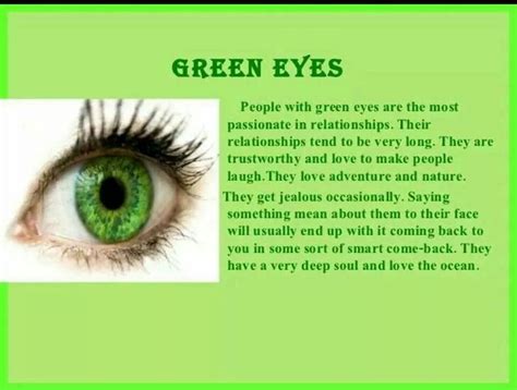 Green Eyes Green Eye Quotes Green Eyes Facts People With Green Eyes