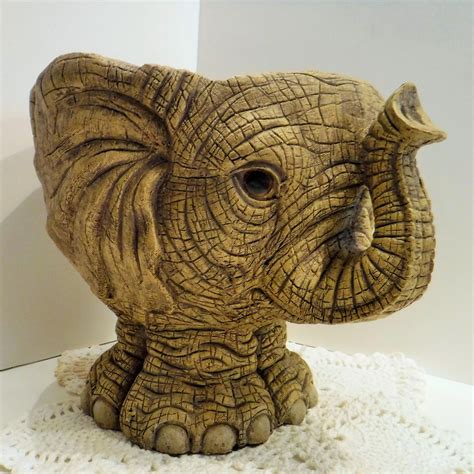 For Maribel Onlyelephant Planter Elephant Figurinelarge Resin