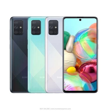 Samsung galaxy a72 5g smartphone has a super amoled display. خرید گوشی Samsung Galaxy A71 5G با قیمت ارزان از وارد ...