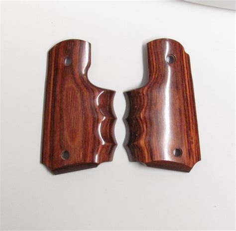 1911 Compact And Officers Altamonts Finger Grooves Rosewood