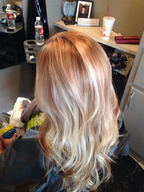 Strawberry Blonde Hair With Gold And Copper Tones By Victoria Clayton