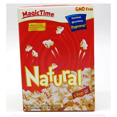 Magic Time Popcorn Natural 3×35oz Khampasert