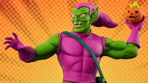 First Look Spider Man The Animated Series Green Goblin Bust By Dst