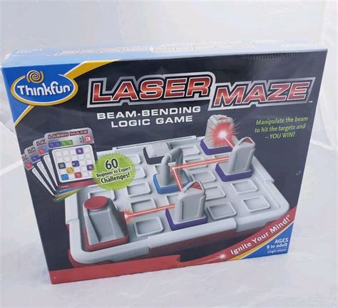 laser maze beam bending logic game by thinkfun new factory sealed 1984754330