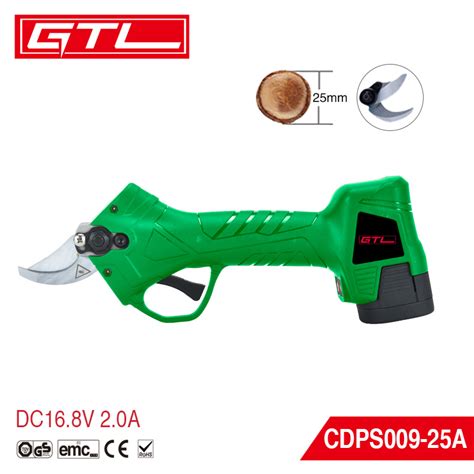 16 8V 2 0ah Battery Powered Cordless 25mm Tree Pruner Electric Pruning