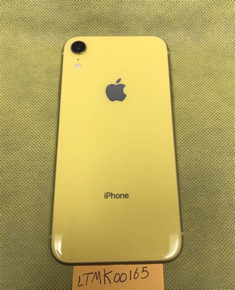 Apple Iphone Xr Unlocked Yellow 64gb A1984 Ltmk00165 Swappa