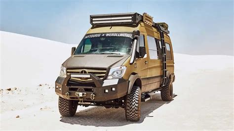 This Sprinter Expedition Camper Van Is Hulked Out For Off Roading