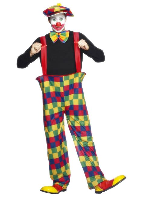 Funny Clown Circus Costume