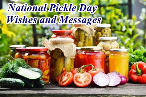 National Pickle Day Wishes And Messages Very Nice Quotes
