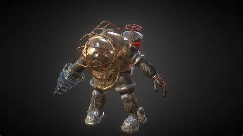 big daddy by utinek 3d model big daddy daddy 3d model