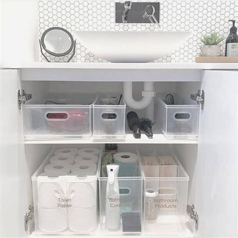 Creative Bathroom Vanity Storage Solutions Home Storage Solutions