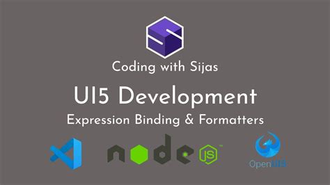 Expression Binding And Formatters Ui Development Visual Studio