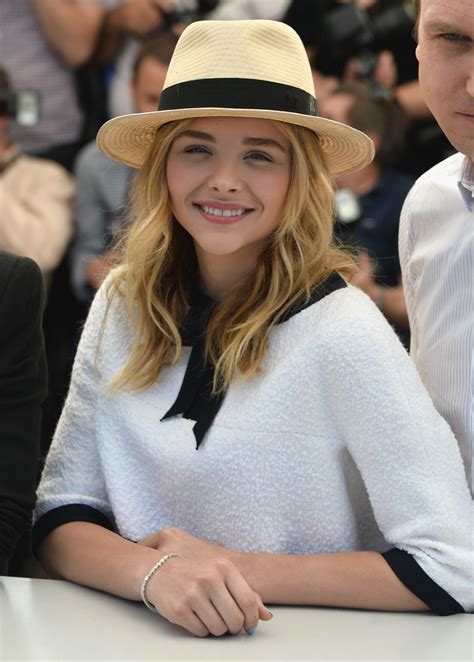 Clouds of sils maria : CHLOE MORETZ at Clouds of Sils Maria Photocall at Cannes ...