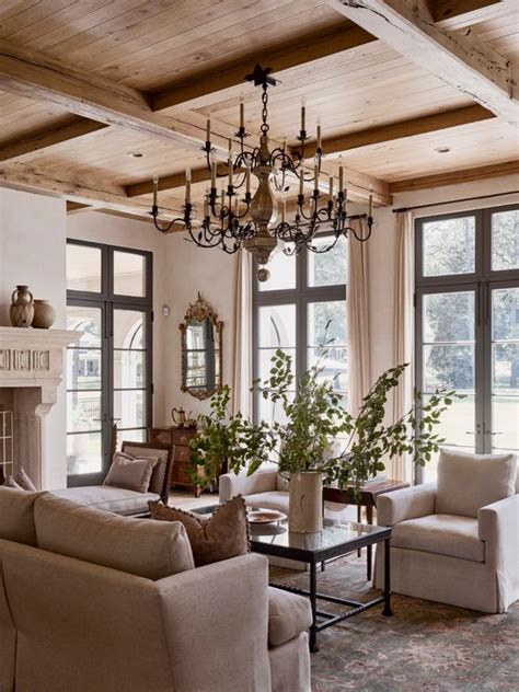 15 Best European Farmhouse Living Room Design Ideas Np