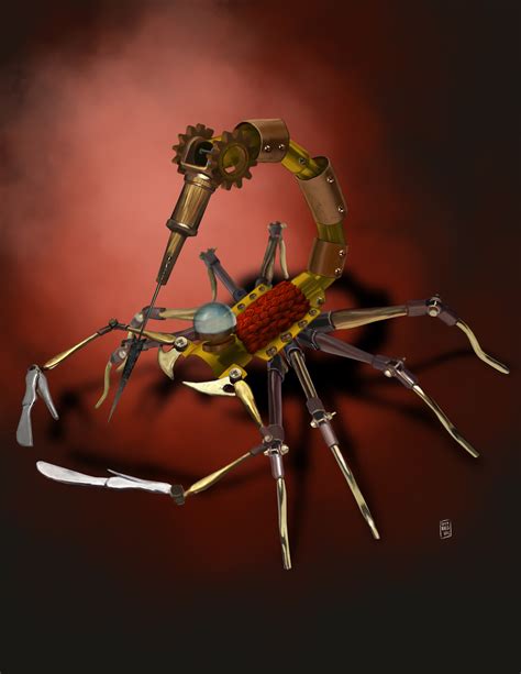 Steampunk Scorpion By Laravalentina On Deviantart