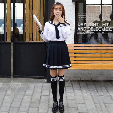 Cosplay Student Jk Uniform Dress Suit Set Japanese Sailor School