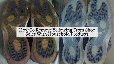 How To Whiten Yellow Soles On Shoes With Baking Soda Bmr