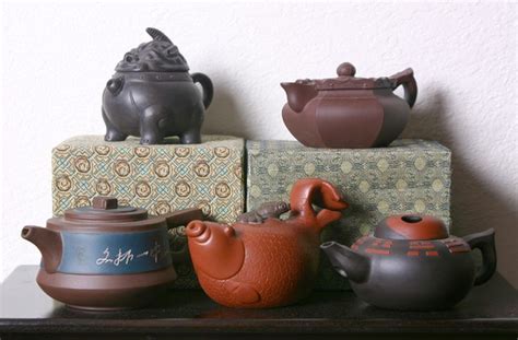 8 Yixing Clay Teapots Also Known As Purple Sand More Here