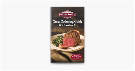 ‎omaha Steaks Great Gathering Guide And Cookbook On Apple Books