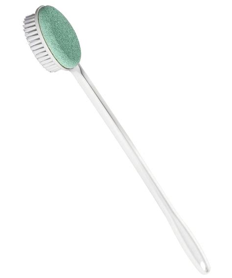 Long Handled Brush With Pumice Treat Your Feet Without Stretching