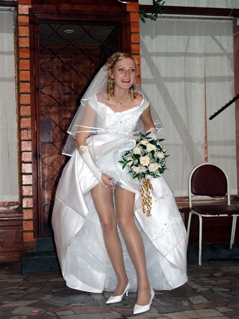 Wedding Brides Hq Pantyhose Stockings Upskirt Oops 66