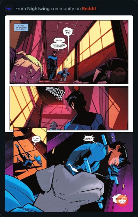 [comic excerpt]possibly the cutest interactions in dc history
