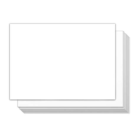 White Blank 5 X 7 Card Stock Thick Paper Blank Postcards And Index