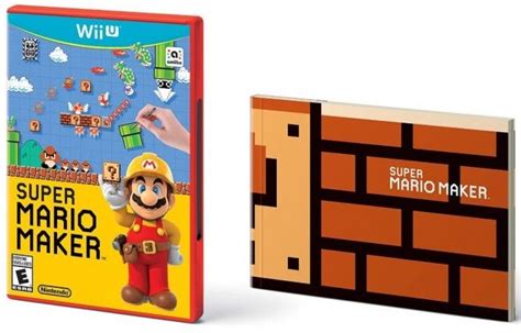 Wii U Box Art Super Mario Maker With Booklet Usa Nintendo Wii U Games