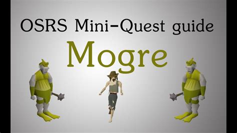 Osrs Mogre Mini Quest Guide How To Get Flippers Youtube