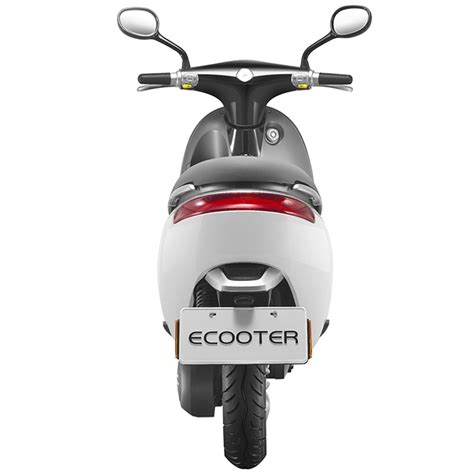Електрически скутер ecooter e1r бял мощност 4kw автономност до 100 км emag bg