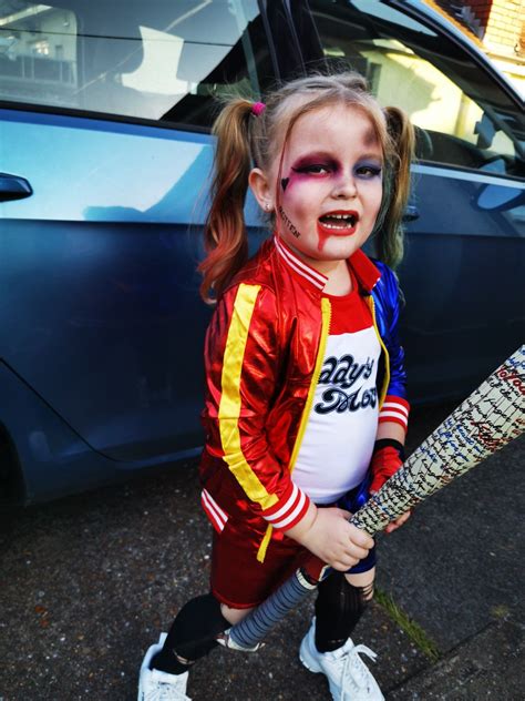 Kids Harley Quinn Costume Harley Quinn Diy Harley Quinn Costume