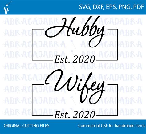 Hubby And Wifey 2021 Svg Husband And Wife Svg Anniversary Svg 2021 Svg Bride And Groom Svg Dxf